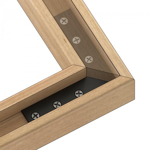 Verbinder 90 Grad für Handlauf - System X25